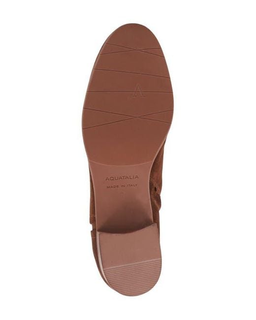 Aquatalia Brown Sahara Bootie