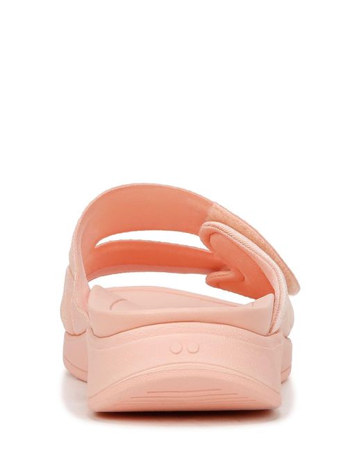 Ryka Pink Tao Recovery Sandal