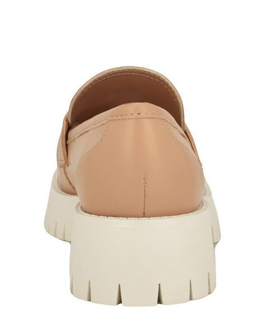 Guess Natural Tracer Platform Lug Loafer