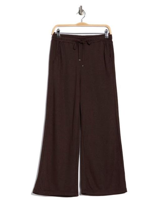 Max Studio Black Crop Drawstring Pants
