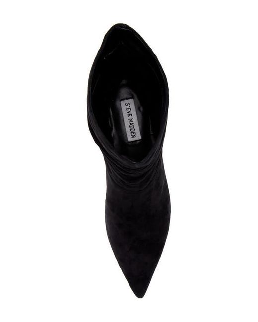 Steve Madden Black Brinwood Slouchy Bootie