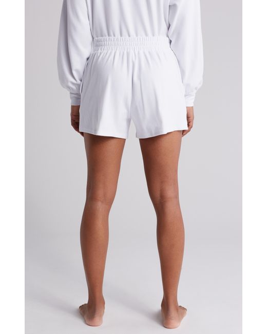 Abound White Cozy Time Pajama Shorts