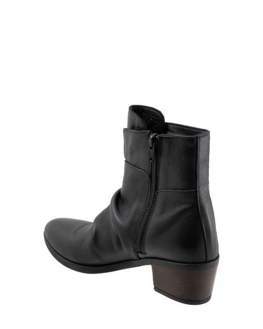 BUENO Black Colbie Slouchy Zip Boot