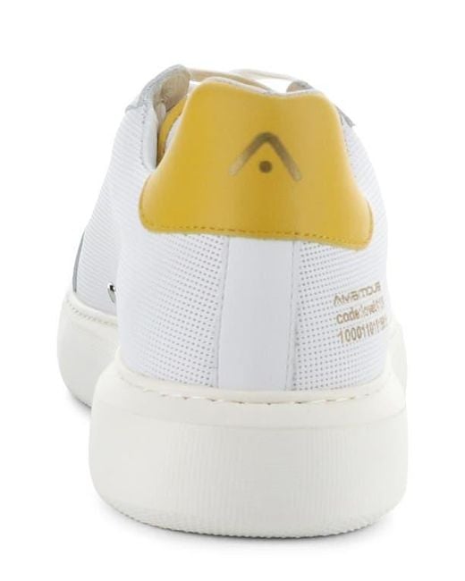 Ambitious White 10634A Low Top Sneaker for men