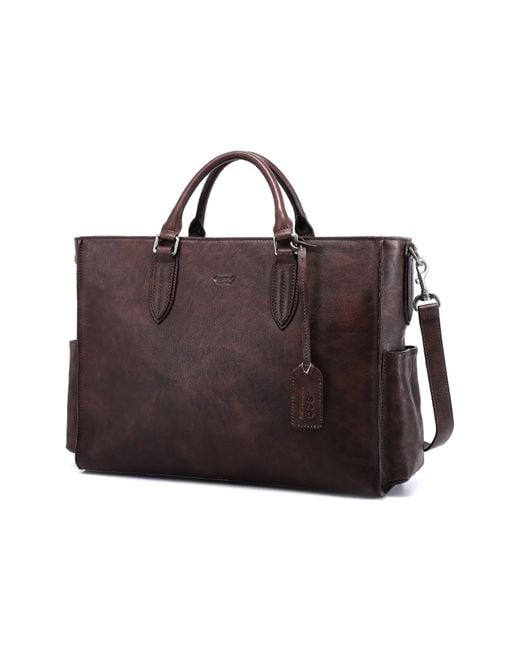 Old Trend Brown Monte Leather Tote Bag