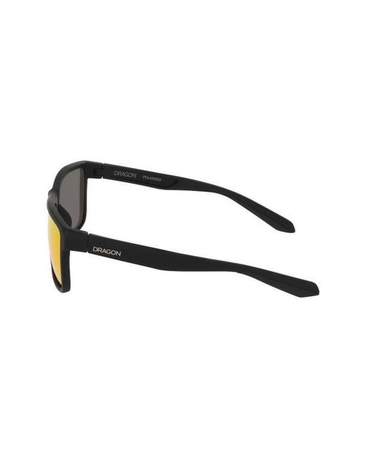 Dragon Multicolor 58Mm Rectangular Sunglasses