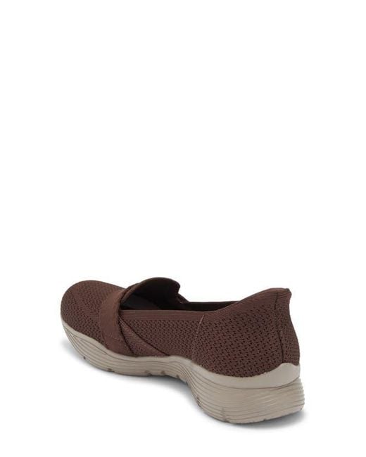 Skechers Brown Slip-Ins Seager Sneaker