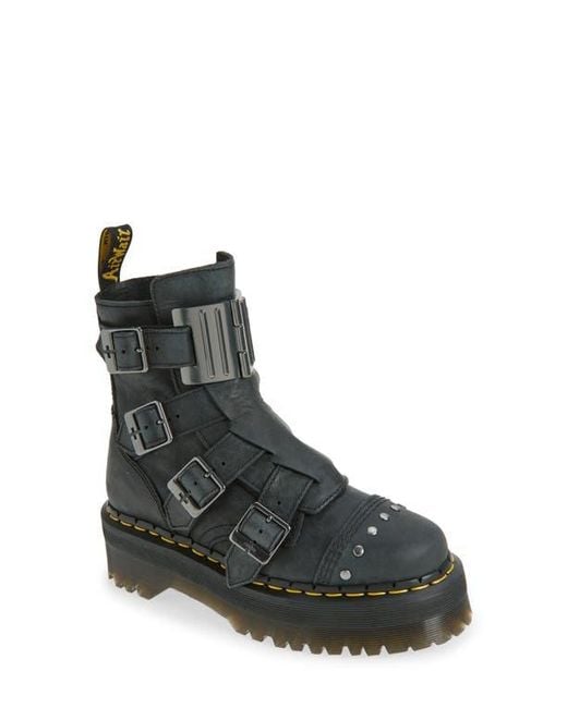 Dr. Martens Black Jadon Hinge Lug Sole Boot