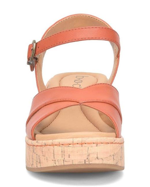 B O C BY BØRN Pink Lessa Wedge Sandal