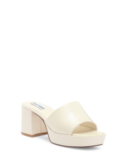 Steve Madden Natural Troyye Platform Sandal