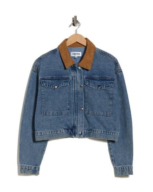Vigoss Blue Denim Barn Jacket