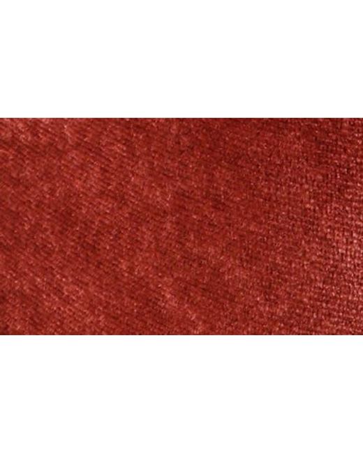 Journee Collection Red Hazara Block Heel Bootie