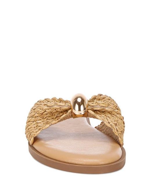 London Rag Slides LONDON RAG Onawa Slide Sandal in Brown | Lyst