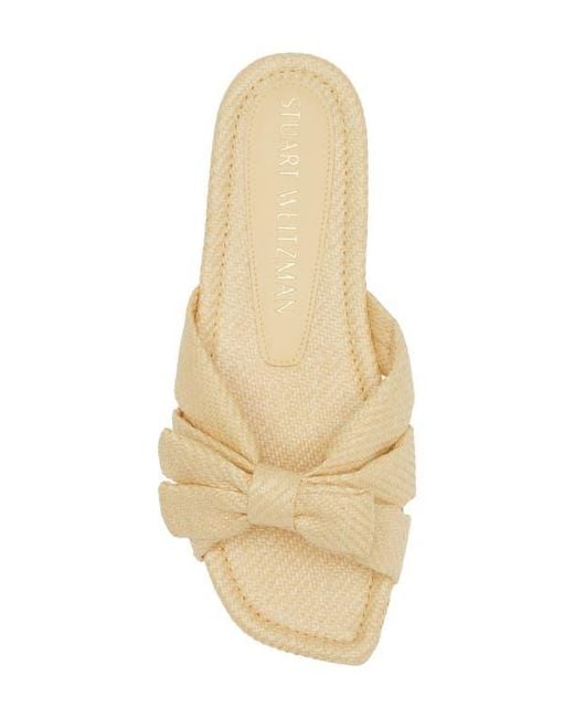 Stuart Weitzman Multicolor Sofia Slide Sandal