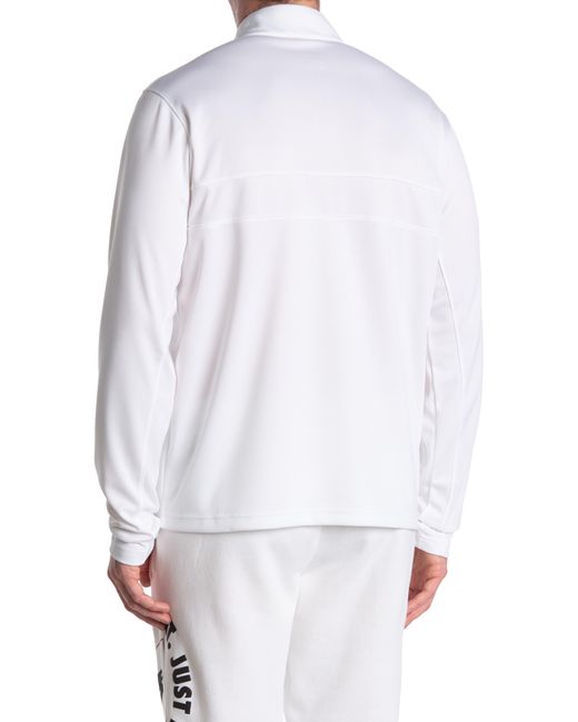 Nike White Essential Dri-fit Half Zip Golf Pullover for men