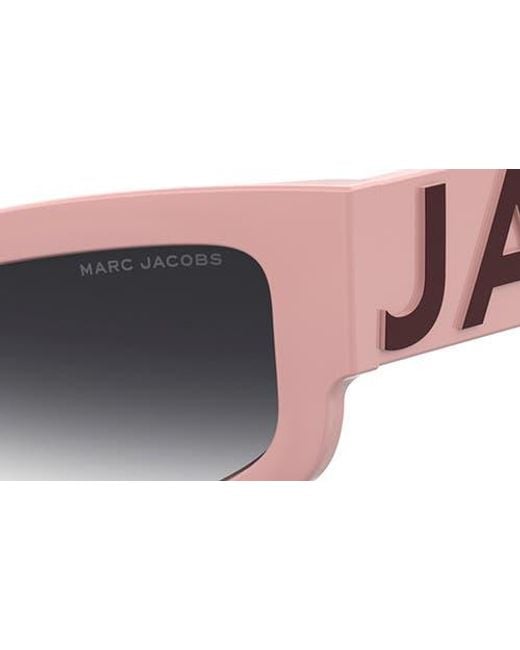 Marc Jacobs Brown 55Mm Gradient Cat Eye Sunglasses