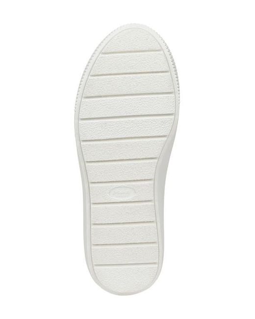 Dr. Scholls White Time Off Max Platform Sneaker