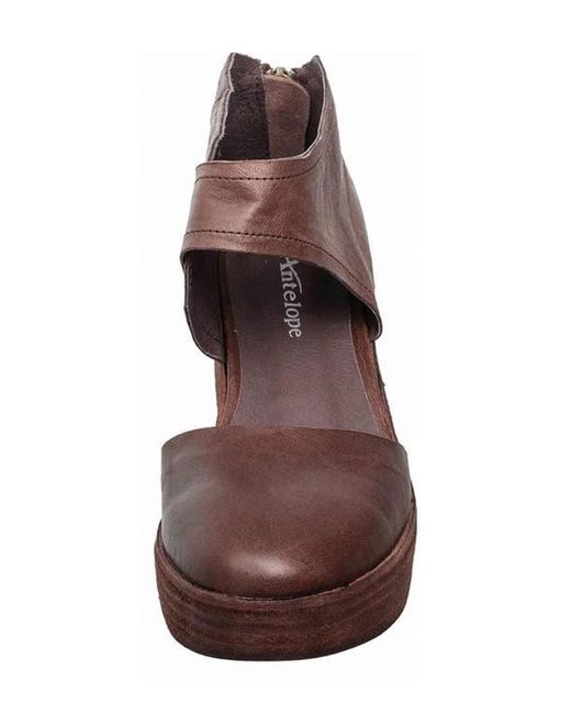 Antelope Brown Eva Pump
