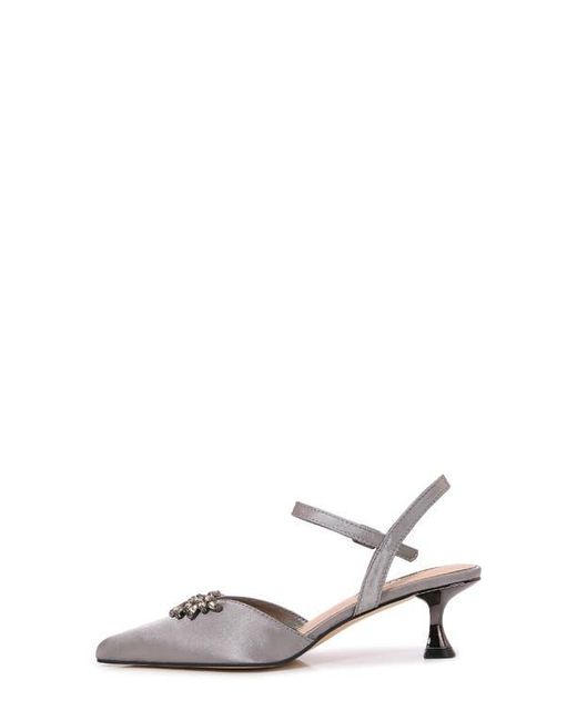 Lady Couture Gray Classy Pointed Toe Pump