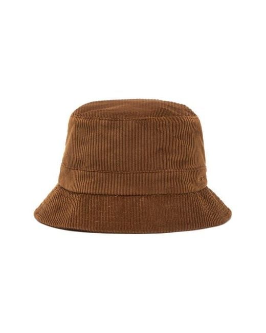Barbour Orange Tolsta Corduroy Bucket Hat for men