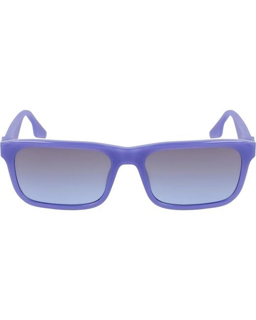 Converse Blue Restore 54Mm Rectangular Sunglasses