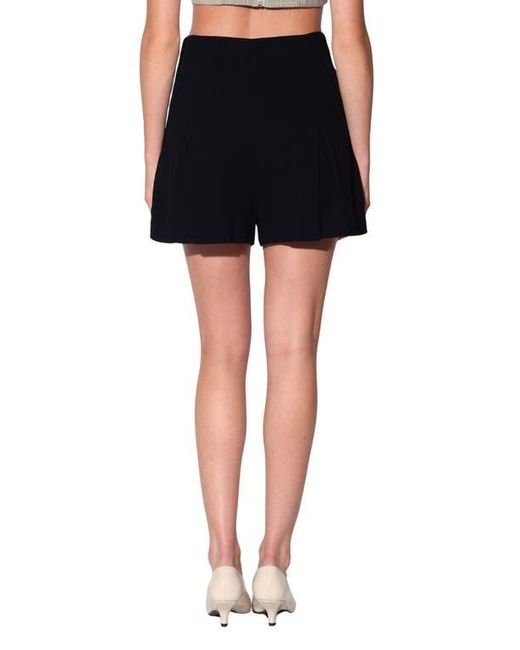 Walter Baker Black Thea Button Shorts