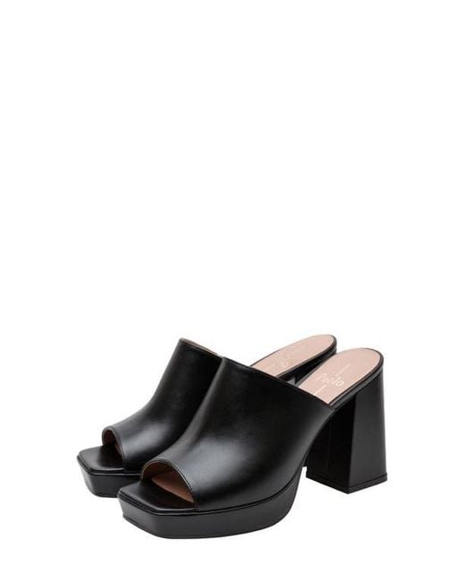 Linea Paolo Black Elle Platform Sandal