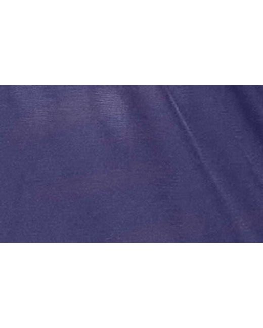 Seven 'til Midnight Lace & Mesh Babydoll & GString Set in Blue Lyst