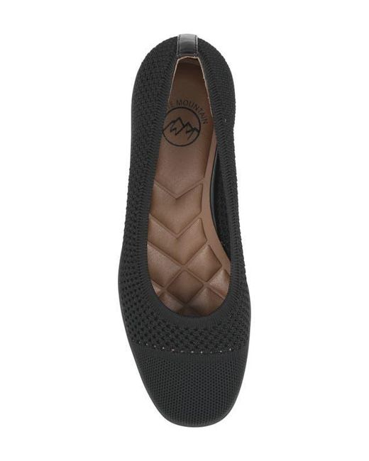 White Mountain Black Florian Ballet Flat