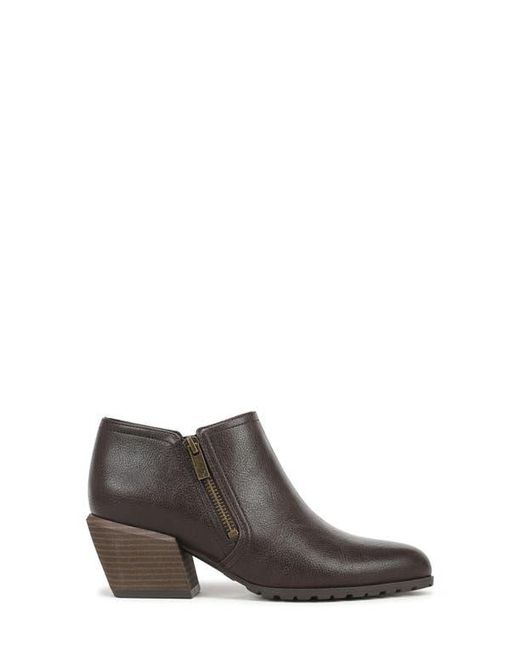 Vionic Brown Blaine Block Heel Bootie