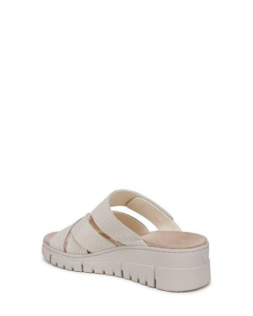 Vionic White Uptown Sunset Slide Sandal