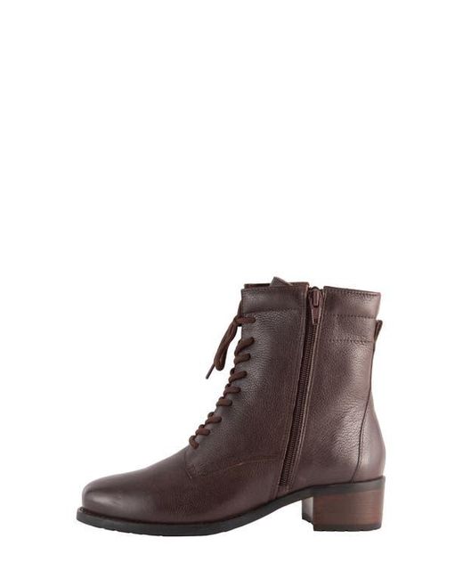 David Tate Brown Expedition Waterproof Zip Combat Boot