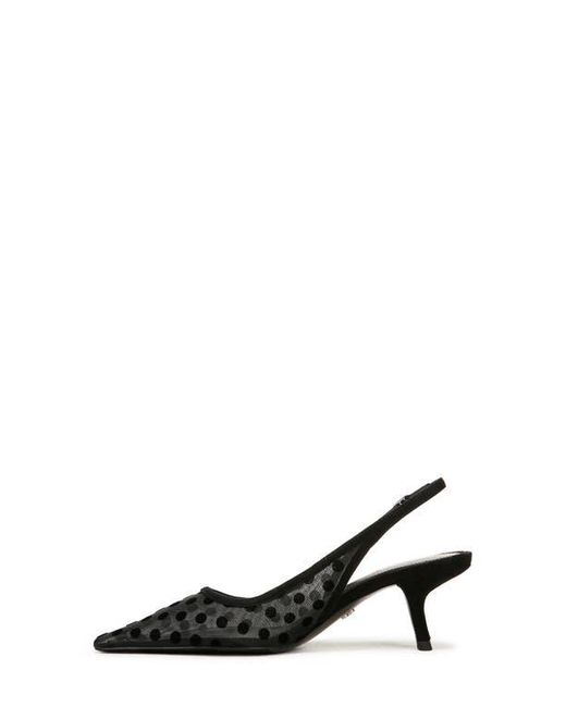 Sam Edelman Black Bianka Slingback Pointed Toe Pump