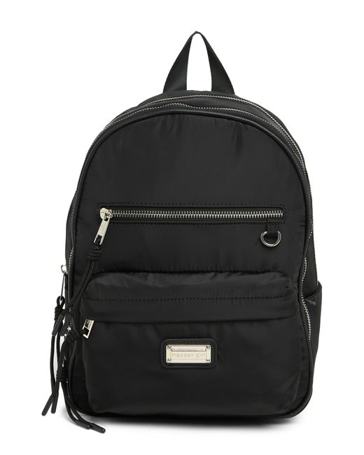 Madden Girl Black Medium Nylon Backpack