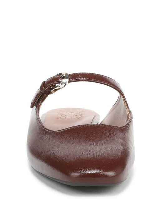 Naturalizer Brown Apple Mary Jane Mule