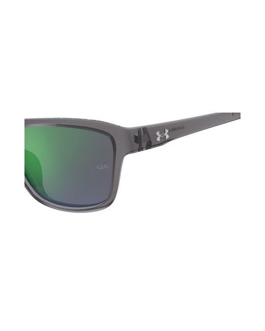 Under Armour Green Rumble Square Sunglasses for men