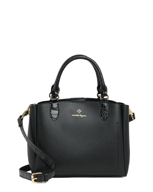 Nanette Lepore Black Convertible Satchel Bag