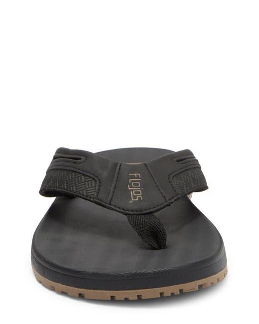 Flojos Gray El Jeffe Flip Flop Sandal for men