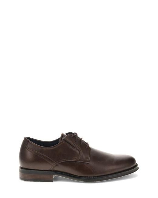 Dockers Brown Edgar Plain Toe Oxford for men