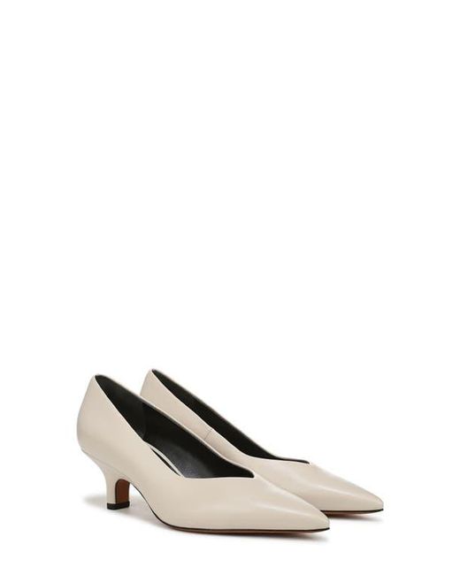 Vince White Livia Pointed Toe Pump