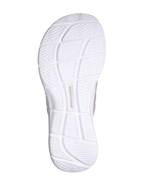 Skechers White Kamaryn Thong Sandal