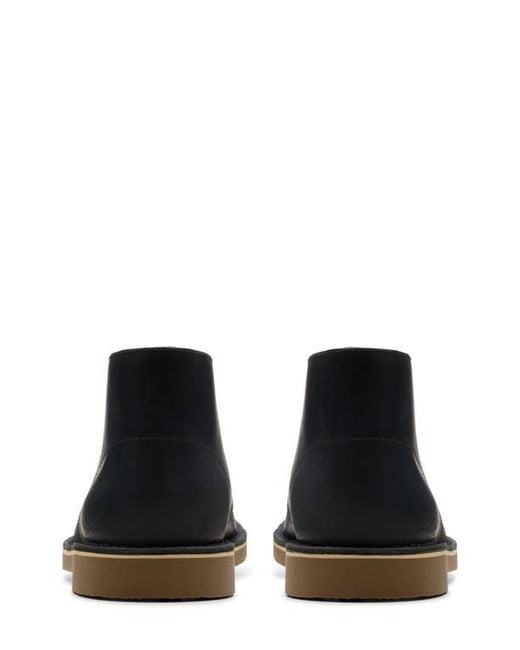Clarks Black Shepton Chukka Boot for men