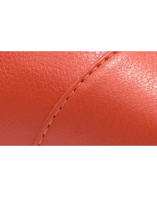 Kurt Geiger Red Belgravia Eagle Slingback Flat