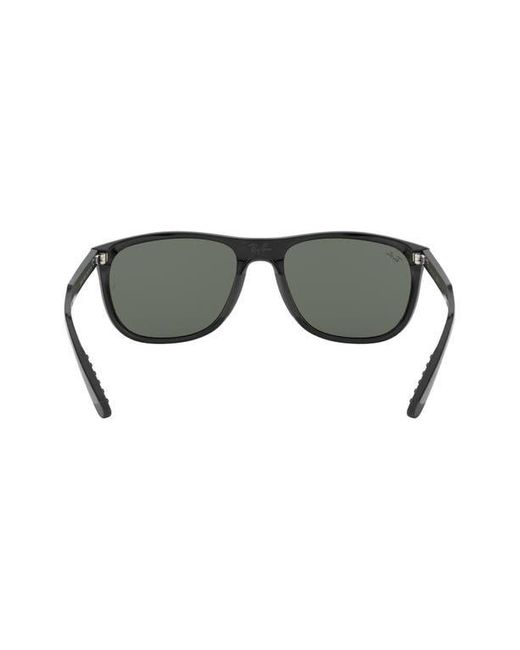 Ray-Ban Gray 58Mm Square Sunglasses for men