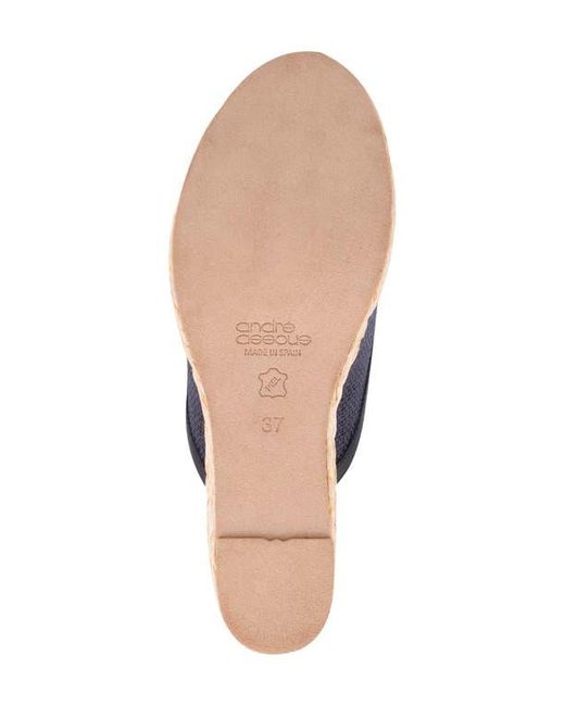 Andre Assous Blue Nomi Wedge