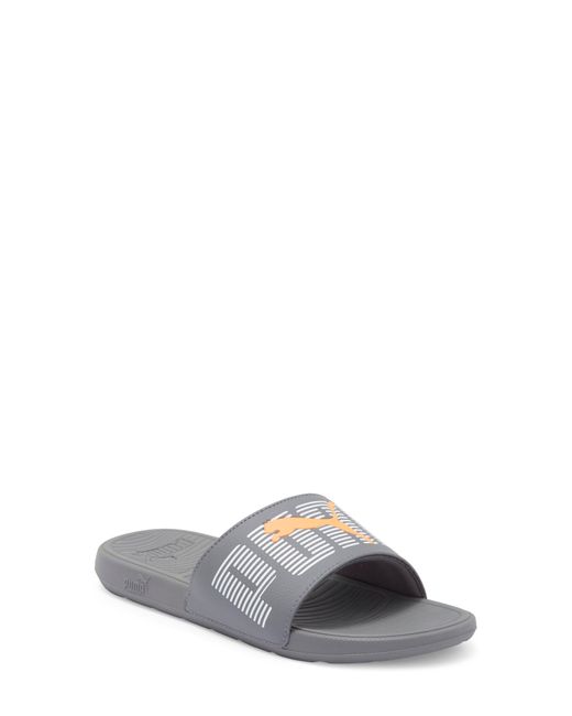 PUMA Gray Cool Cat 2.0 Triple Vision Slide Sandal for men