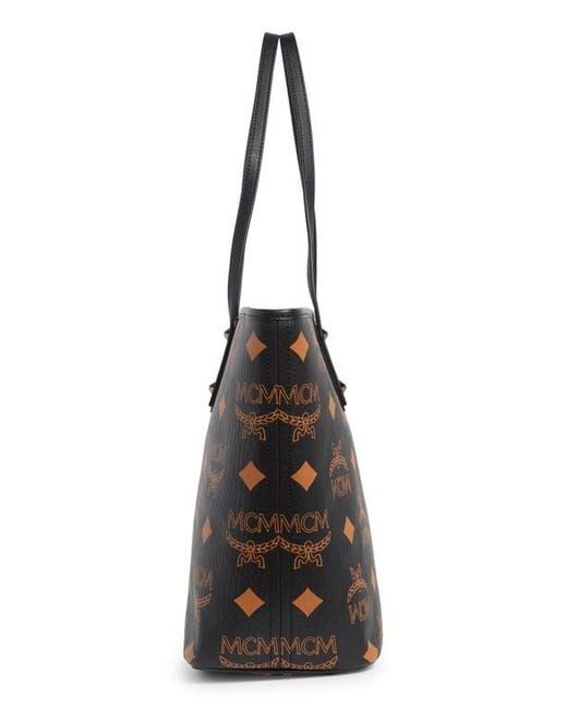 MCM Black Aren Tote Bag