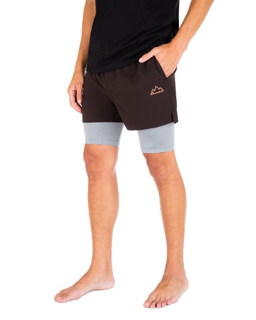 Hurley Black H2o Dri Trek Get Lost Shorts for men