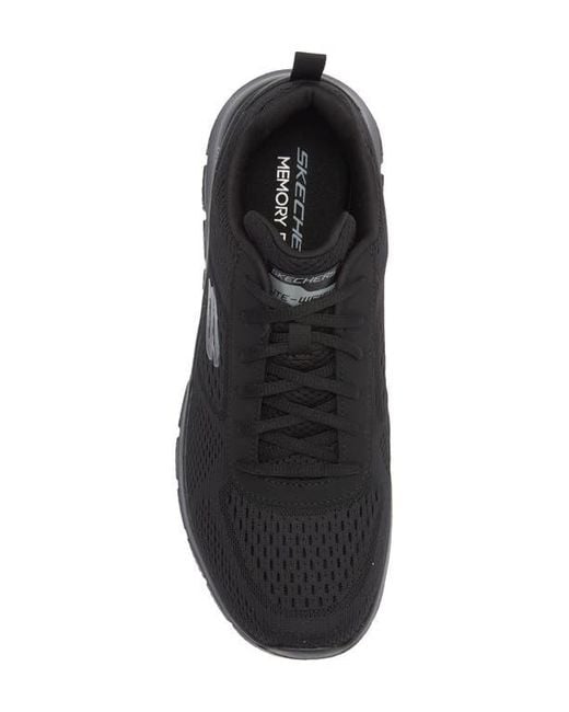 Skechers Black Track Leshur Sneaker for men