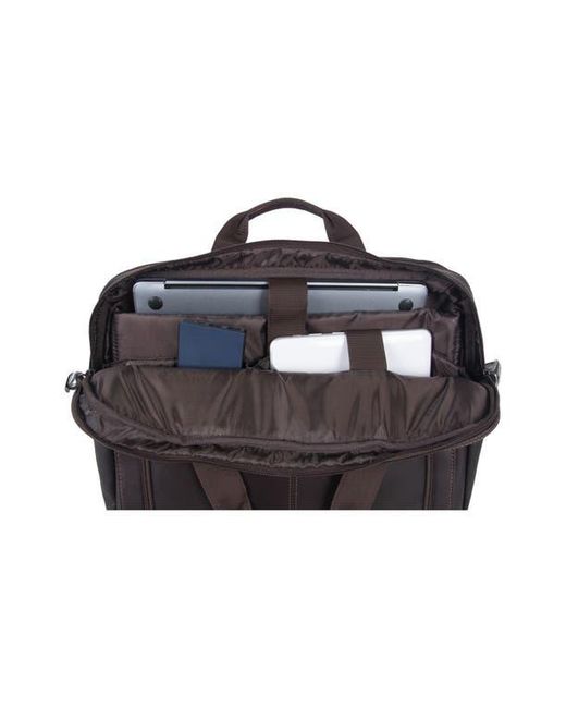 Kenneth Cole Black Leather Briefcase for men